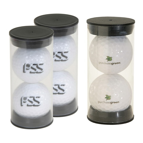 NST33420 Twin GOLF BALL Pack with Custom Imprint